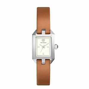 NWOT Tory Burch TBW1104 Dalloway Three-Hand Leather Strap Watch